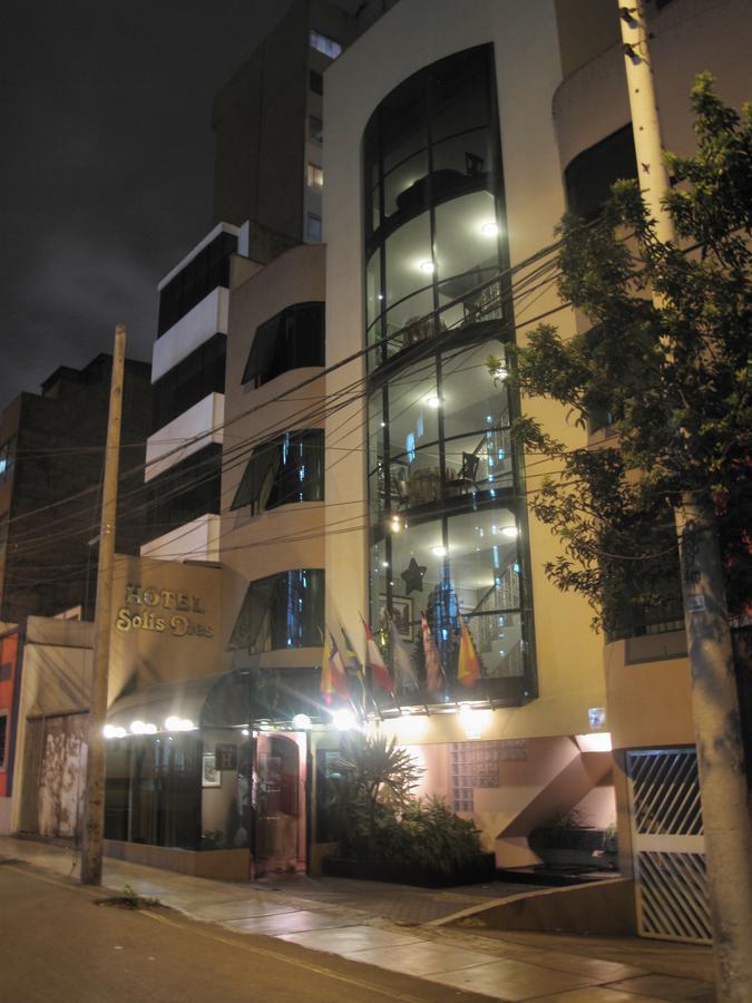 Solis Dies Hotel ليما المظهر الخارجي الصورة